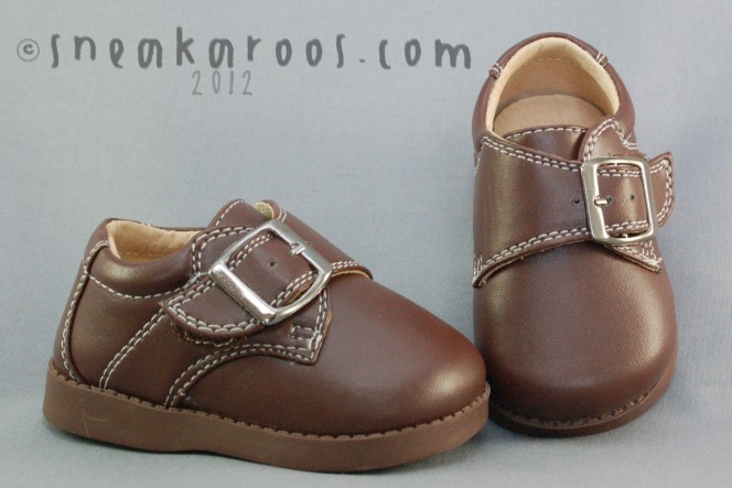 Brown Buckle Shoe