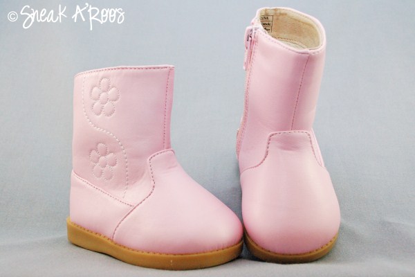 Pink Flower Boot