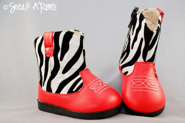 Red Zebra Boot